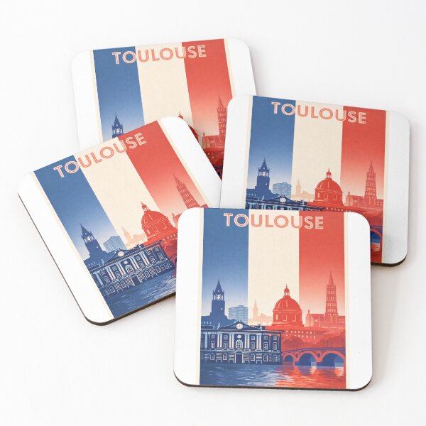 Item preview, Toulouse Panorama with Basilique Saint-Sernin, Capitole and La Grave Dome designed and sold by Aryabek.