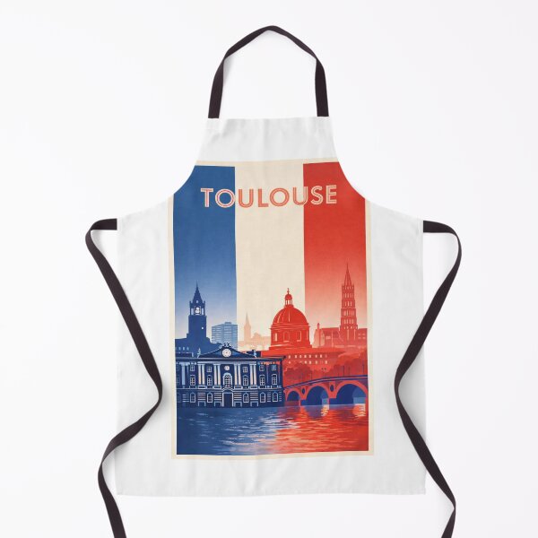 Item preview, Toulouse Panorama with Basilique Saint-Sernin, Capitole and La Grave Dome designed and sold by Aryabek.