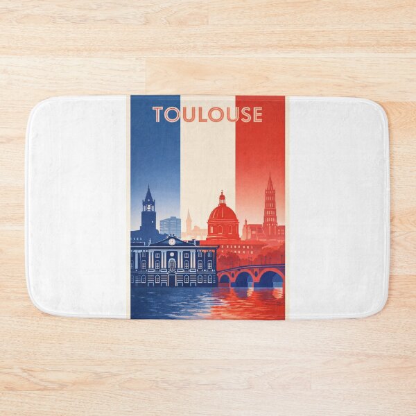 Item preview, Toulouse Panorama with Basilique Saint-Sernin, Capitole and La Grave Dome designed and sold by Aryabek.