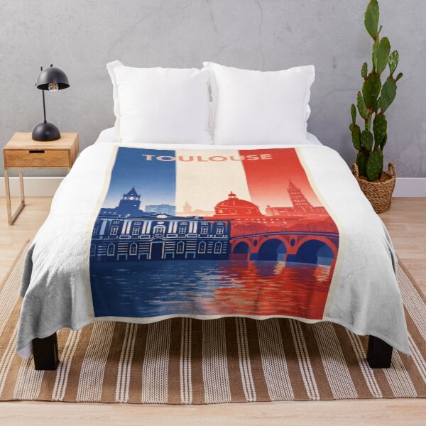 Item preview, Toulouse Panorama with Basilique Saint-Sernin, Capitole and La Grave Dome designed and sold by Aryabek.