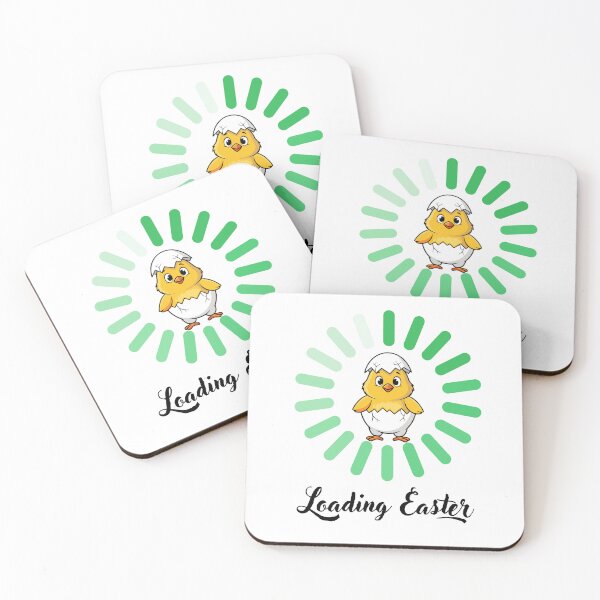 Item preview, Loading Easter – Cute Baby Chick Cartoon with Battery Loop designed and sold by JustFunnyStuff.