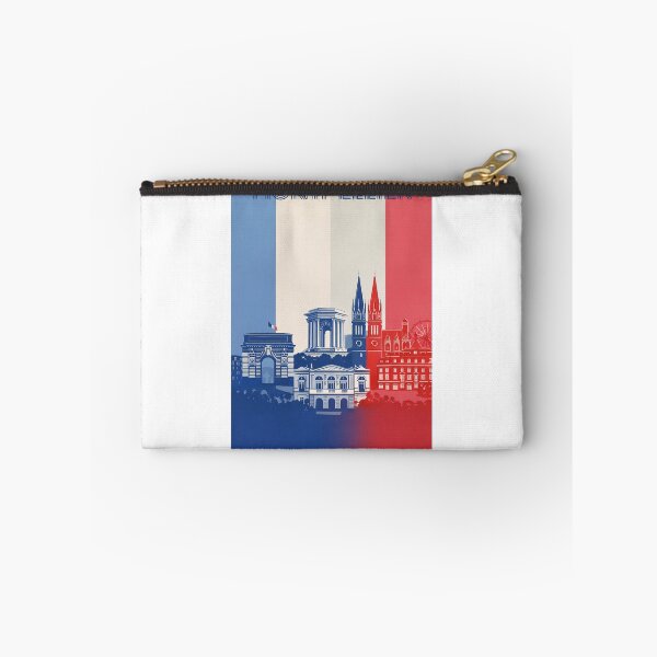 Item preview, Montpellier Landmarks Including Place de la Comédie, Aqueduct and Cathedral designed and sold by Aryabek.