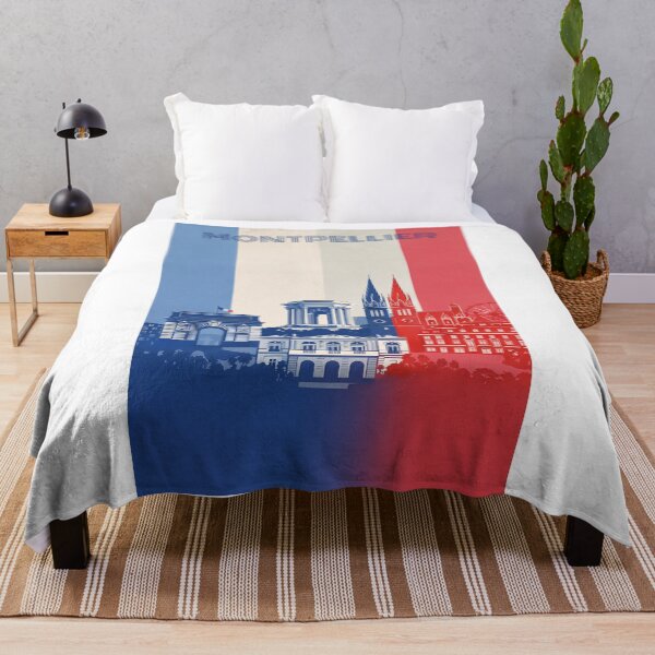 Item preview, Montpellier Landmarks Including Place de la Comédie, Aqueduct and Cathedral designed and sold by Aryabek.