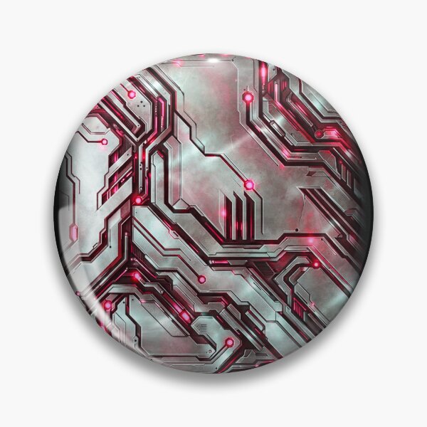 Item preview, red mecha scifi digital imaging art designed and sold by sabartgunpla.