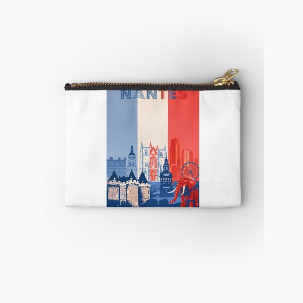 Item preview, Nantes Cityscape with Château des Ducs, Cathedral and Ferris Wheel designed and sold by Aryabek.