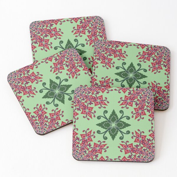 Item preview, Green Mandala Frame Balance designed and sold by OIL Pattern Design .