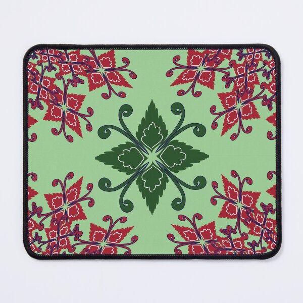 Item preview, Green Mandala Frame Balance designed and sold by OIL Pattern Design .