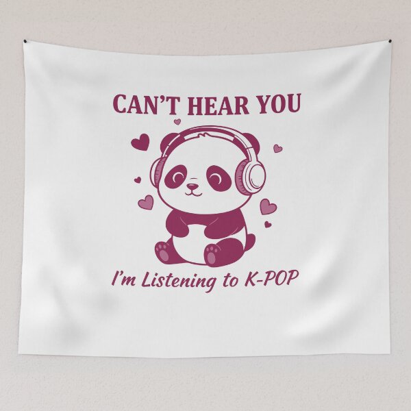 Item preview, CANT HEAR YOU Im Listening To K-Pop Kpop Music designed and sold by LuminOrb.