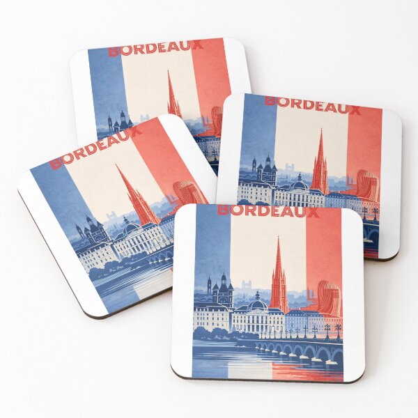 Item preview, Bordeaux Riverfront with Place de la Bourse, Saint-Michel Spire and La Cité du Vin designed and sold by Aryabek.
