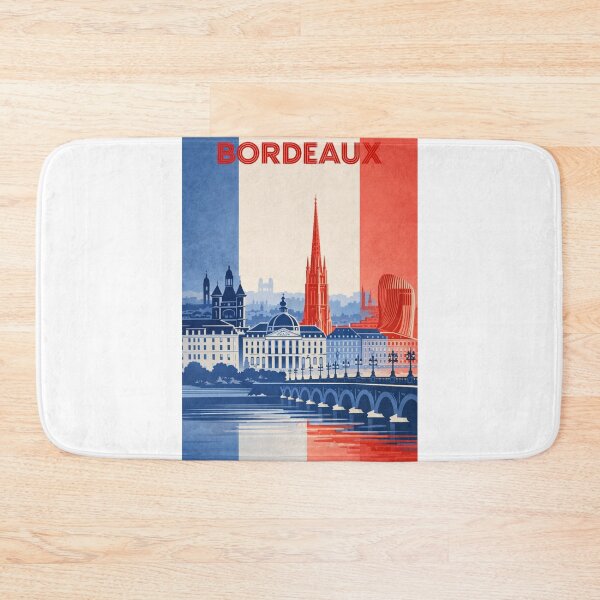 Item preview, Bordeaux Riverfront with Place de la Bourse, Saint-Michel Spire and La Cité du Vin designed and sold by Aryabek.
