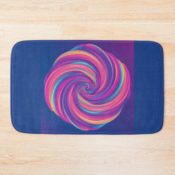 Item preview, multi-color swirling gradient explosion, smooth spiral motion, vibrant neon colors, glossy finish, abstract trendy art  designed and sold by AwesomeArtist26.