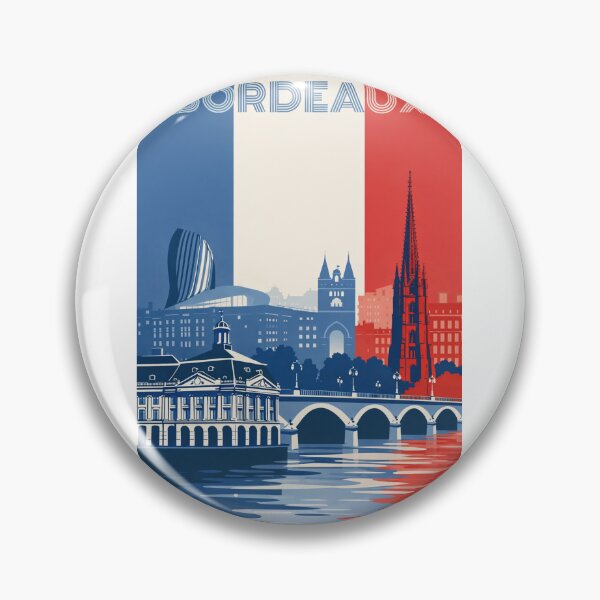 Item preview, Bordeaux Waterfront Featuring Place de la Bourse, La Cité du Vin and Pont de Pierre designed and sold by Aryabek.