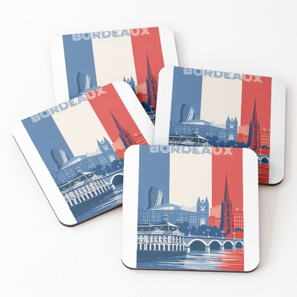 Item preview, Bordeaux Waterfront Featuring Place de la Bourse, La Cité du Vin and Pont de Pierre designed and sold by Aryabek.