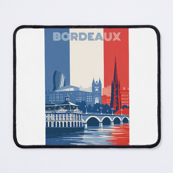 Item preview, Bordeaux Waterfront Featuring Place de la Bourse, La Cité du Vin and Pont de Pierre designed and sold by Aryabek.