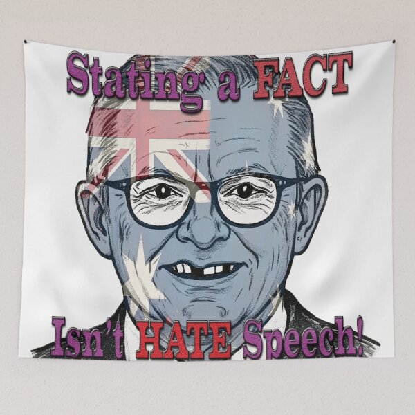 Item preview, Stating a Fact Isn't Hate Speech designed and sold by Huskyyy Designs.