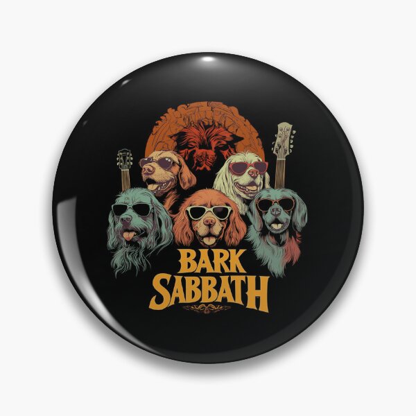 Item preview, Bark Sabbath Dog Rock Group designed and sold by krimobk.