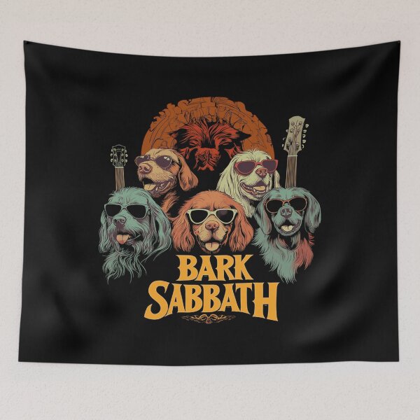 Item preview, Bark Sabbath Dog Rock Group designed and sold by krimobk.