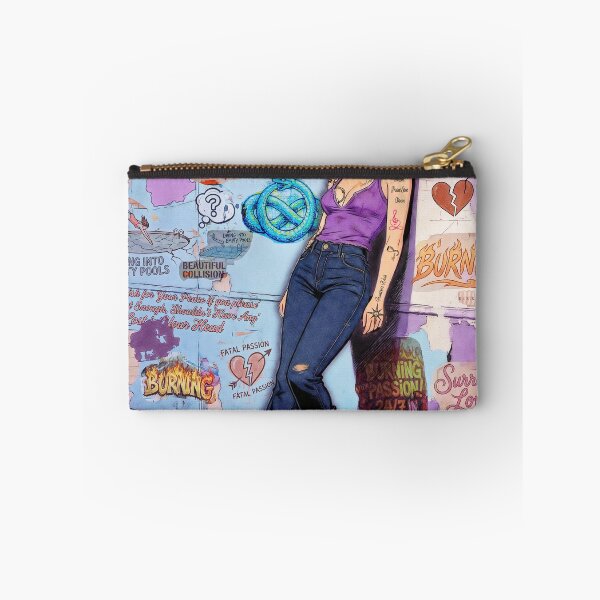 Item preview, Surreal Love & Beautiful Collision – Indie Aesthetic Street Art designed and sold by Hen-C-Art.