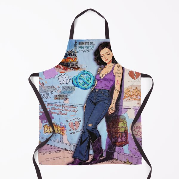 Item preview, Surreal Love & Beautiful Collision – Indie Aesthetic Street Art designed and sold by Hen-C-Art.