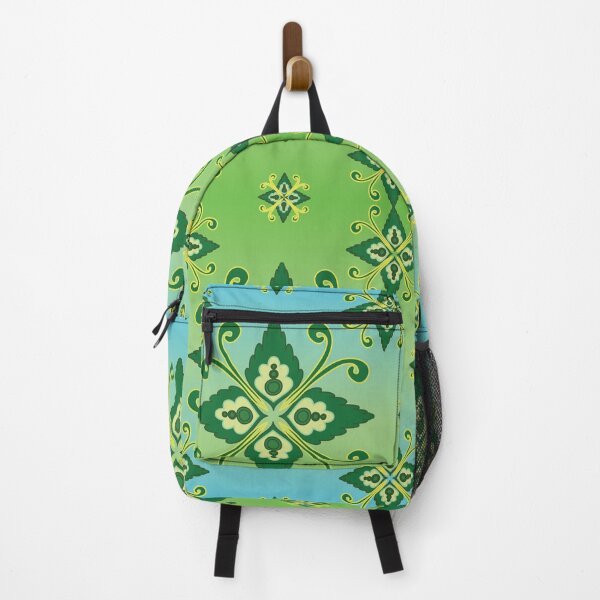 Item preview, Gradient Green Floral Flow designed and sold by OIL Pattern Design .
