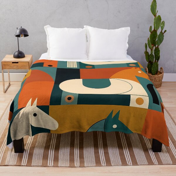 Item preview, Geometric Horse Icon Pattern (image size 7840x11680) designed and sold by Digital-Davinci.