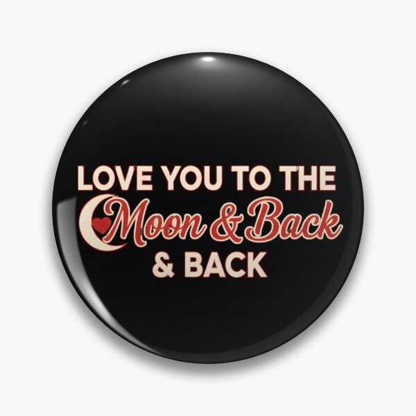 Item preview, Moon and Back Love Design .Love You To The Moon Logo designed and sold by MofazStyle.