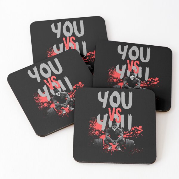 Item preview, YOU VS YOU – No Excuses, Only Iron designed and sold by WildTrace.