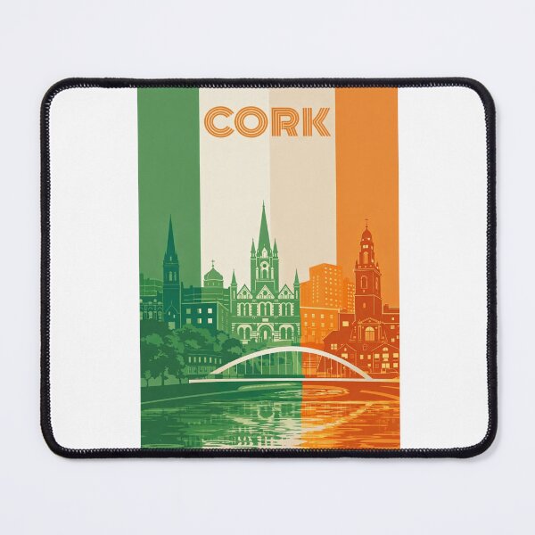 Item preview, Cork Waterfront Featuring Shandon Bells, St. Fin Barre’s Cathedral and River Lee designed and sold by Aryabek.