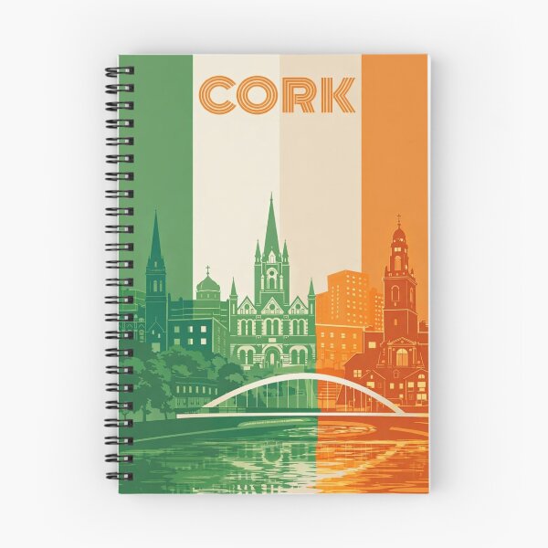 Item preview, Cork Waterfront Featuring Shandon Bells, St. Fin Barre’s Cathedral and River Lee designed and sold by Aryabek.