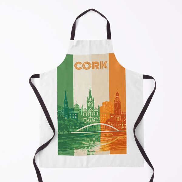 Item preview, Cork Waterfront Featuring Shandon Bells, St. Fin Barre’s Cathedral and River Lee designed and sold by Aryabek.