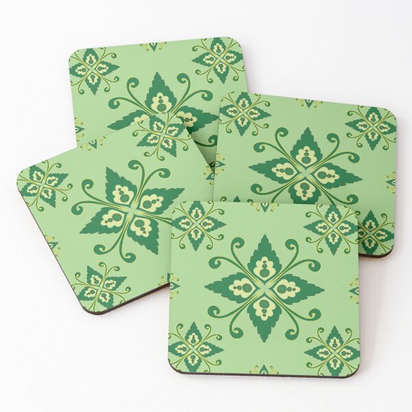 Item preview, A flowing floral design blending gentle green gradients, expressing movement, balance, and renewal. A modern interpretation of natural harmony. designed and sold by OIL Pattern Design .