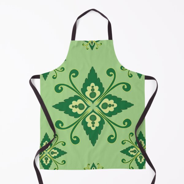 Item preview, A flowing floral design blending gentle green gradients, expressing movement, balance, and renewal. A modern interpretation of natural harmony. designed and sold by OIL Pattern Design .