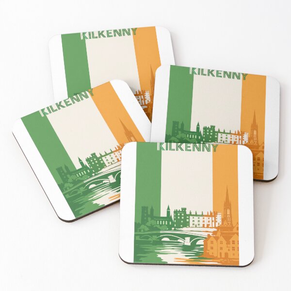 Item preview, Kilkenny Cityscape Featuring Kilkenny Castle, River Nore and St. Mary’s Cathedral designed and sold by Aryabek.