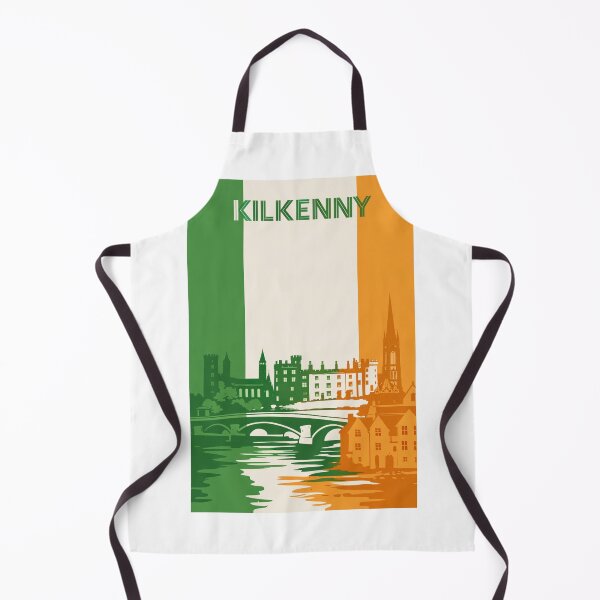 Item preview, Kilkenny Cityscape Featuring Kilkenny Castle, River Nore and St. Mary’s Cathedral designed and sold by Aryabek.