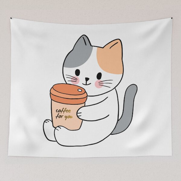 Item preview, Takeaway Coffee For You And Cat. designed and sold by Dinasshop.
