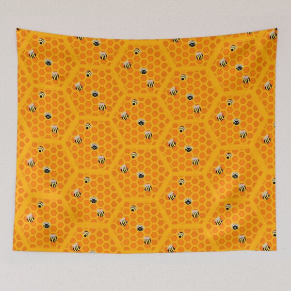 Item preview, Happy Bee Hotel - Honeycomb  designed and sold by cherrynat1.