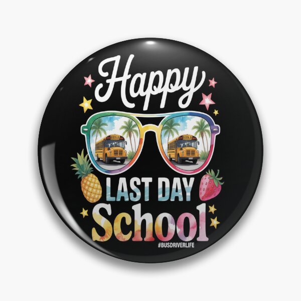 Item preview, Happy Last Day Of School Bus Driver Life Sunglasses Tie Dye designed and sold by orlodrake.