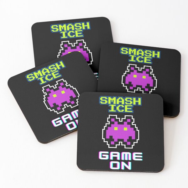 Item preview, Smash Ice Game On Black designed and sold by AnimaliaStar.