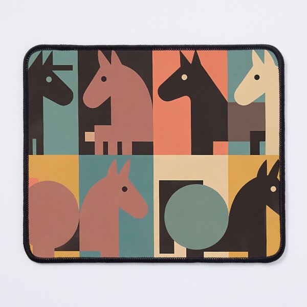 Item preview, Geometric Horse Icon Pattern (image size 7840x11680) designed and sold by Digital-Davinci.