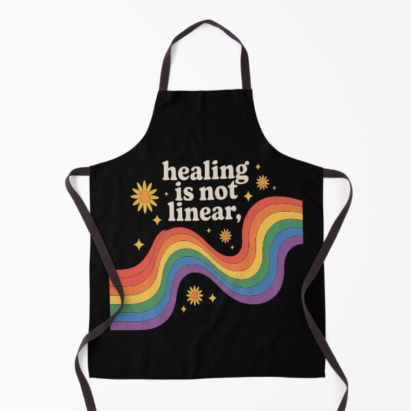 Item preview, Healing Is Not Linear Mental Health Awareness designed and sold by orlodrake.