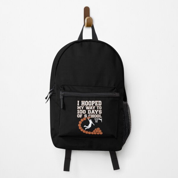 Item preview, Hooped My Way 100 Days School Basketball 100th Day Boys Kids designed and sold by THREE LITTLE BEANS.