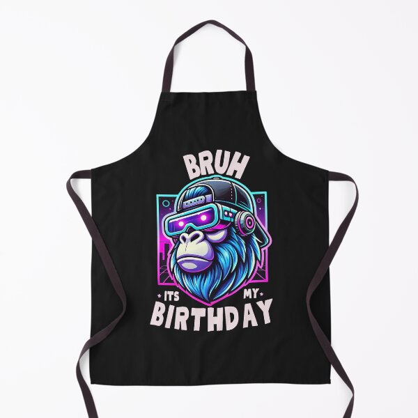 Item preview, Bruh Its My Birthday Gorilla Boy Girl Men Funny Family Party  designed and sold by FrankIsabel.