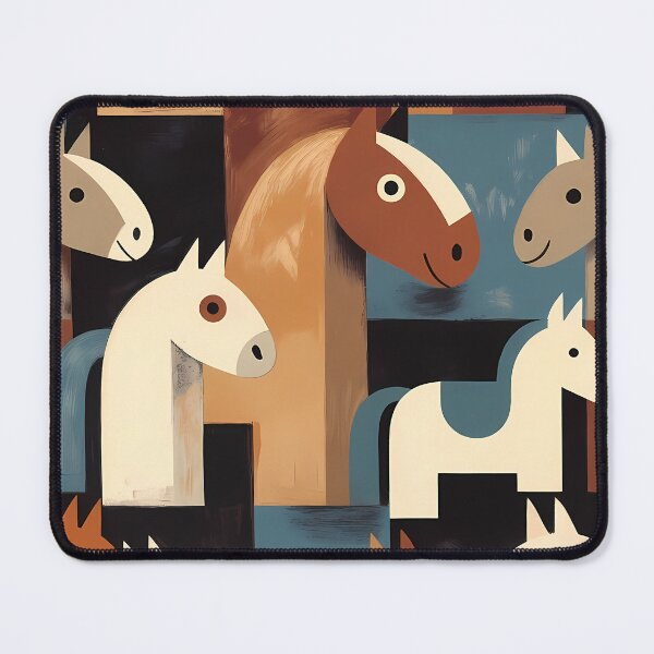 Item preview, Geometric Horse Icon Pattern (image size 7840x11680) designed and sold by Digital-Davinci.