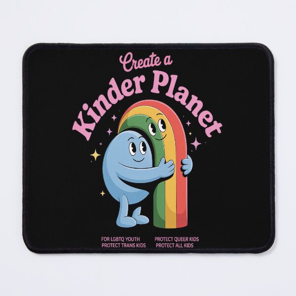 Item preview, Create A Kinder Planet LGBTQ Ally Protect Trans LGBT designed and sold by TeamLequid.