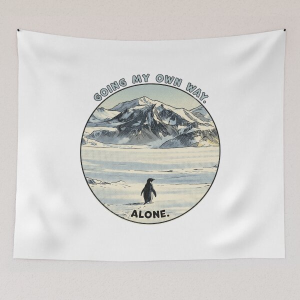 Item preview, Why ? But Why ? Penguin Meme || Our Hero Penguin || Alone designed and sold by AG-Product.