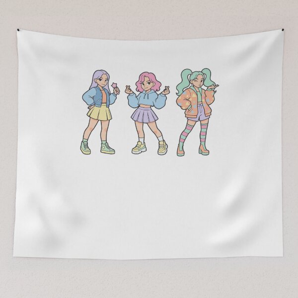 Item preview, Kpop Korean Music Cute Korea Girl Kpop Fans Finger designed and sold by LuminOrb.