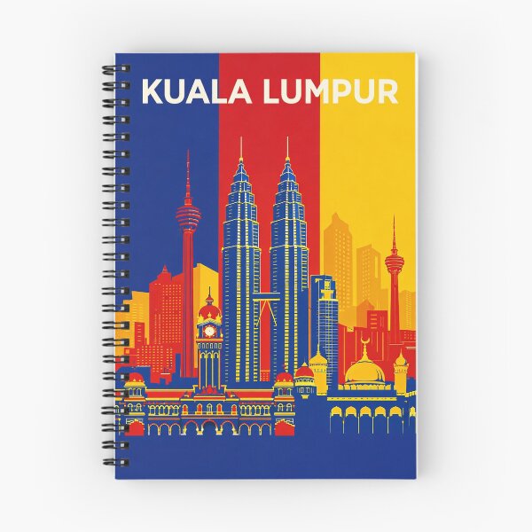 Item preview, Kuala Lumpur Skyline with Petronas Towers, Sultan Abdul Samad Building and KL Tower designed and sold by Aryabek.