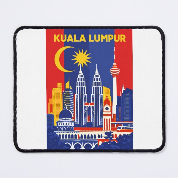 Item preview, Kuala Lumpur Cityscape with Petronas Towers, Merdeka 118 and National Mosque designed and sold by Aryabek.