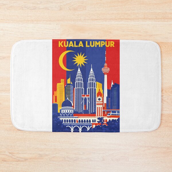 Item preview, Kuala Lumpur Cityscape with Petronas Towers, Merdeka 118 and National Mosque designed and sold by Aryabek.