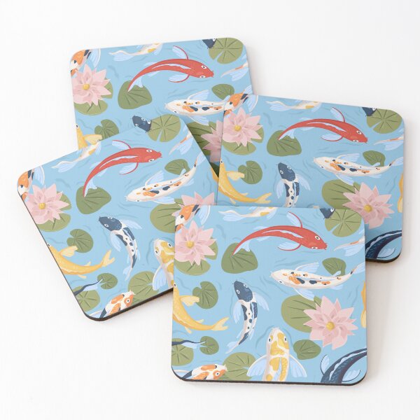 Item preview, Koi fish cap pattern designed and sold by Renartdesign.